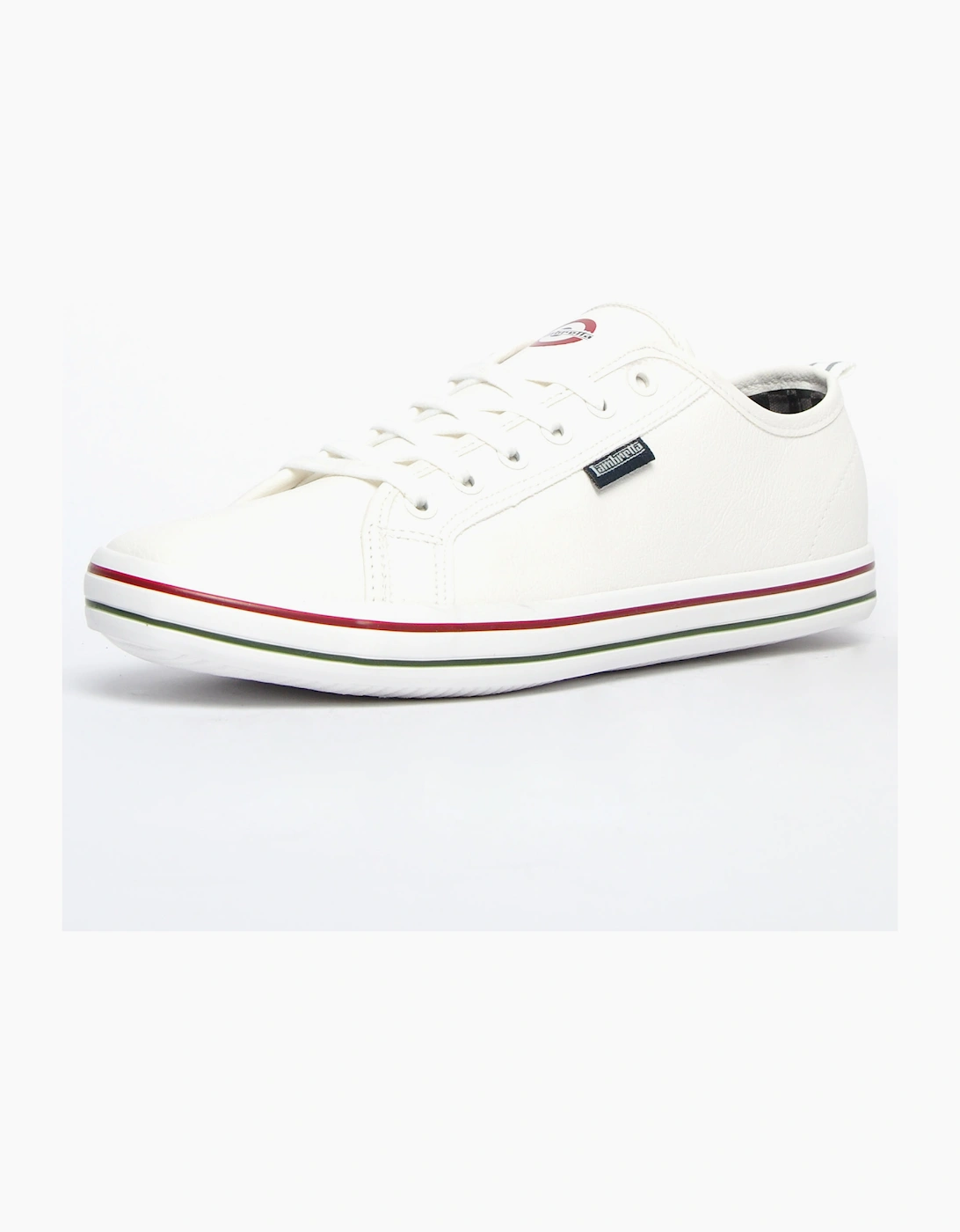 Lambretta Classic Lyle Mens Trainers White