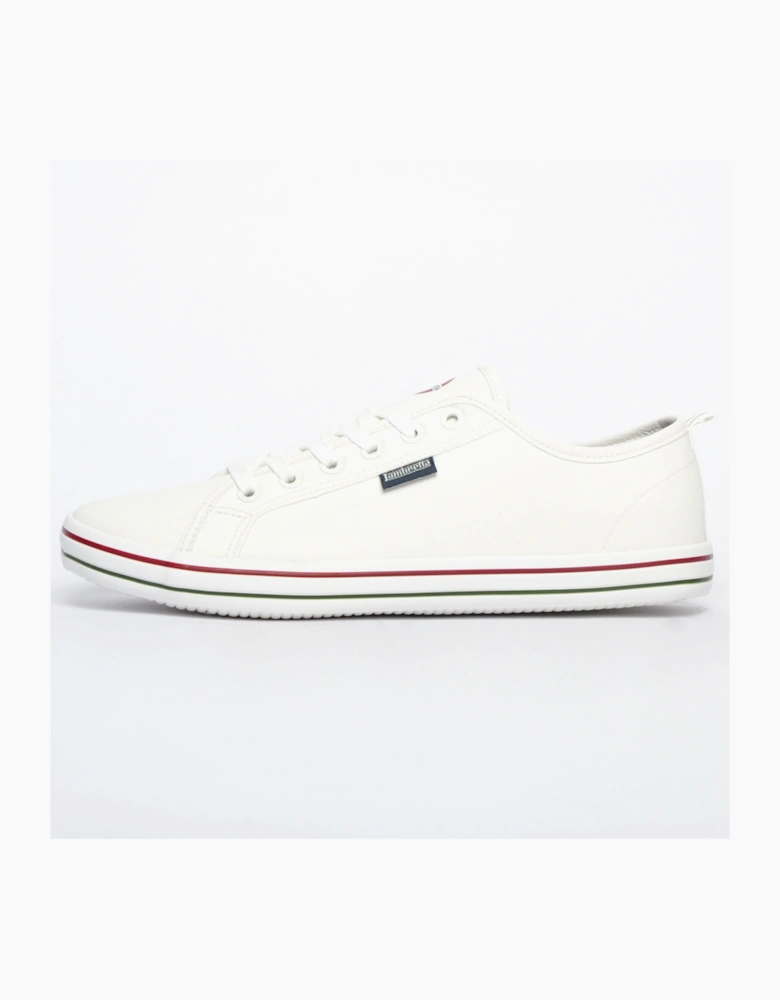 Lambretta Classic Lyle Mens Trainers White