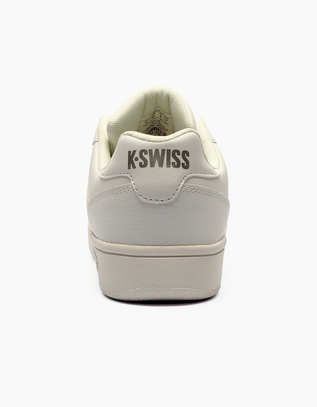 K-Swiss K Swiss Court California Mens Trainers All White