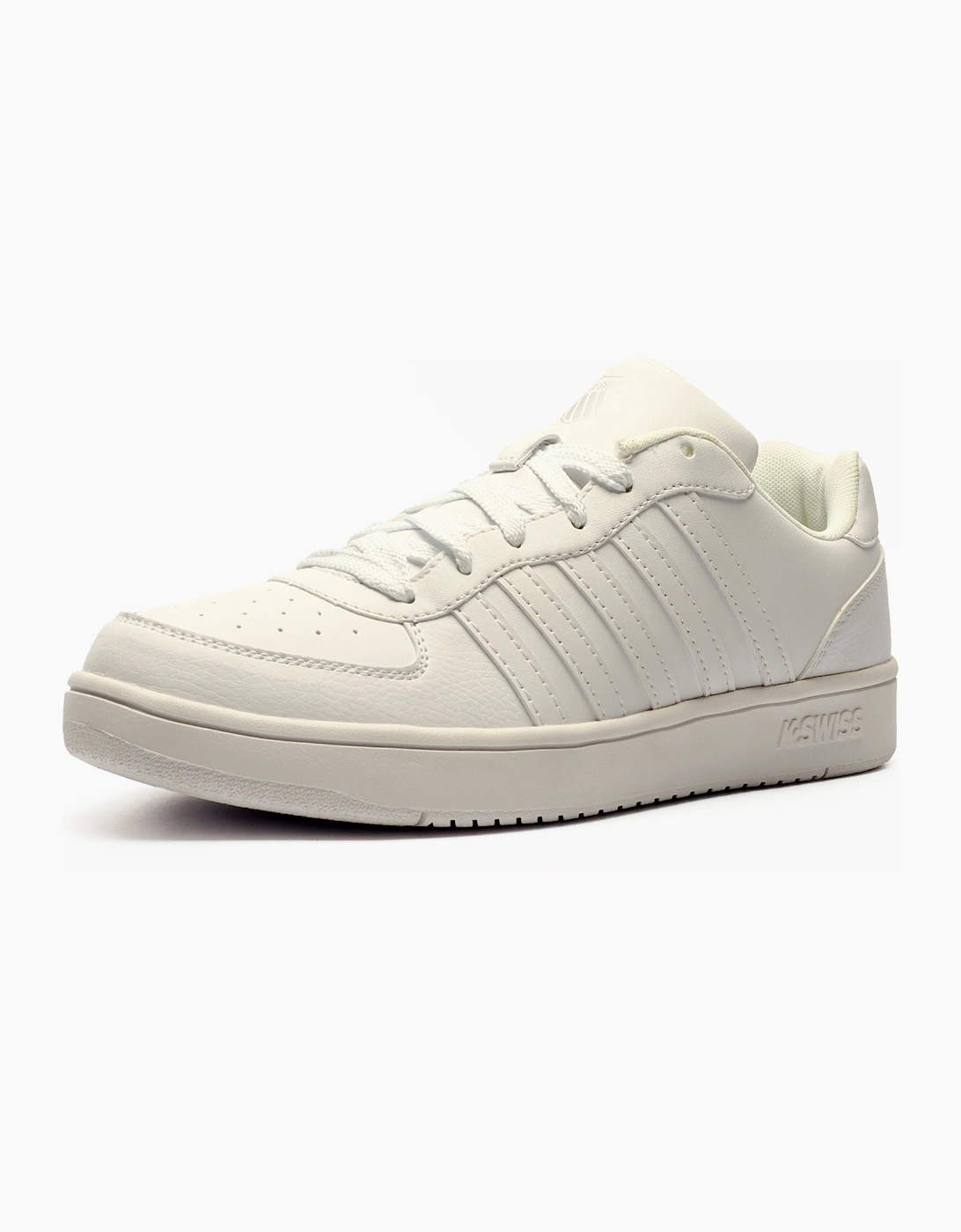 K-Swiss K Swiss Court California Mens Trainers All White