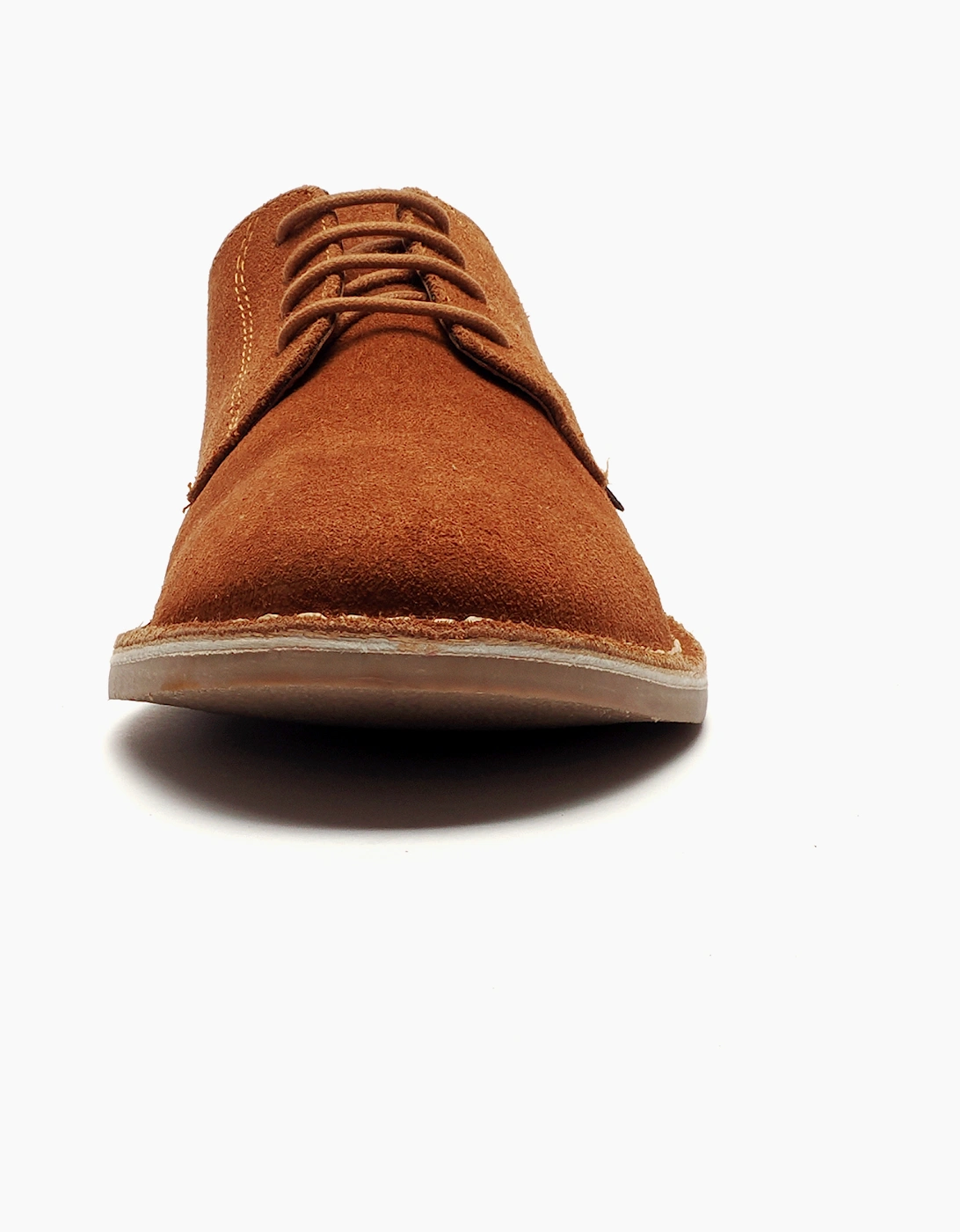 Lambretta Clerkenwell Mens Suede Shoes Tan