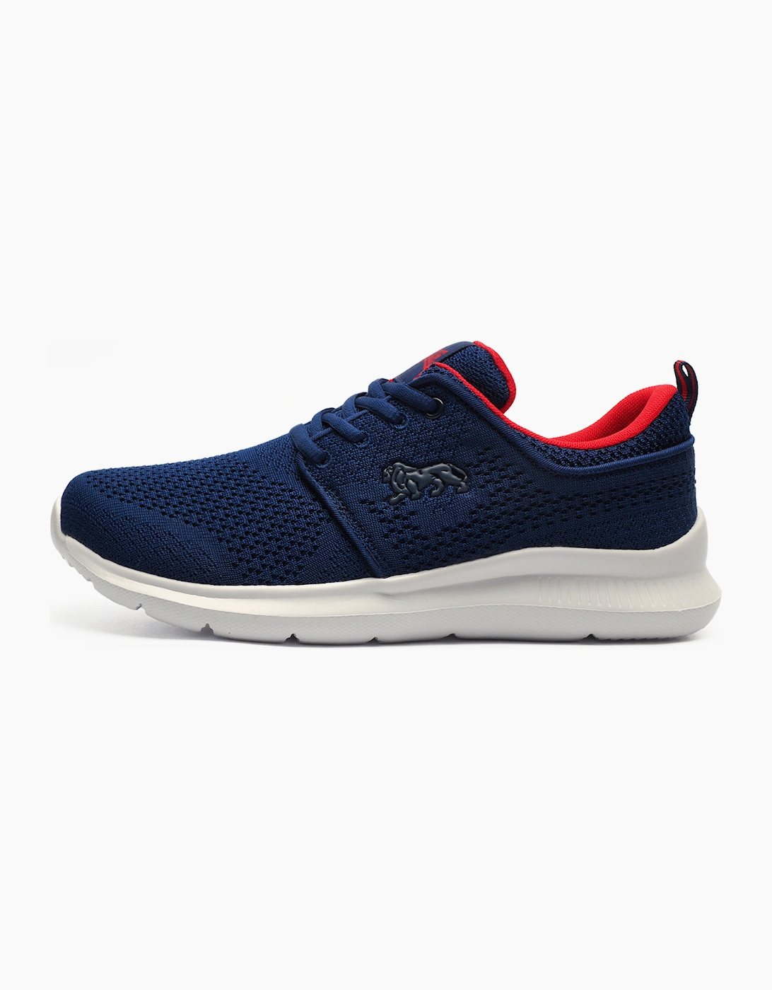 Lonsdale Durham Mens Trainers Navy / Red