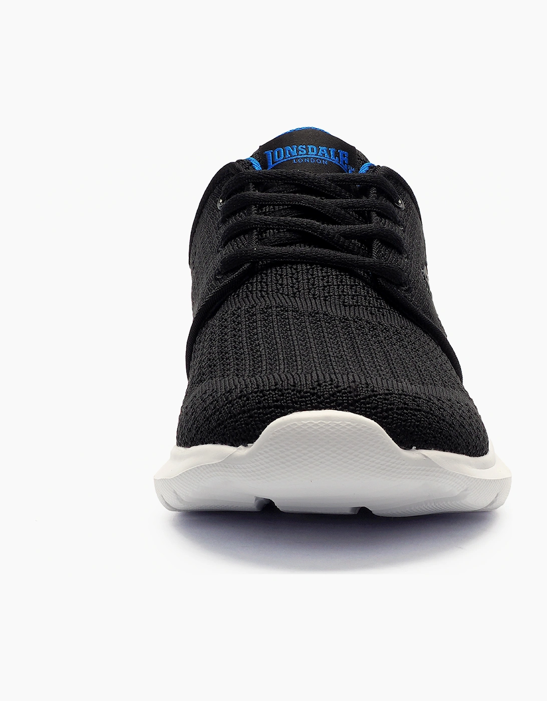 Lonsdale Durham Mens Trainers Black / Blue
