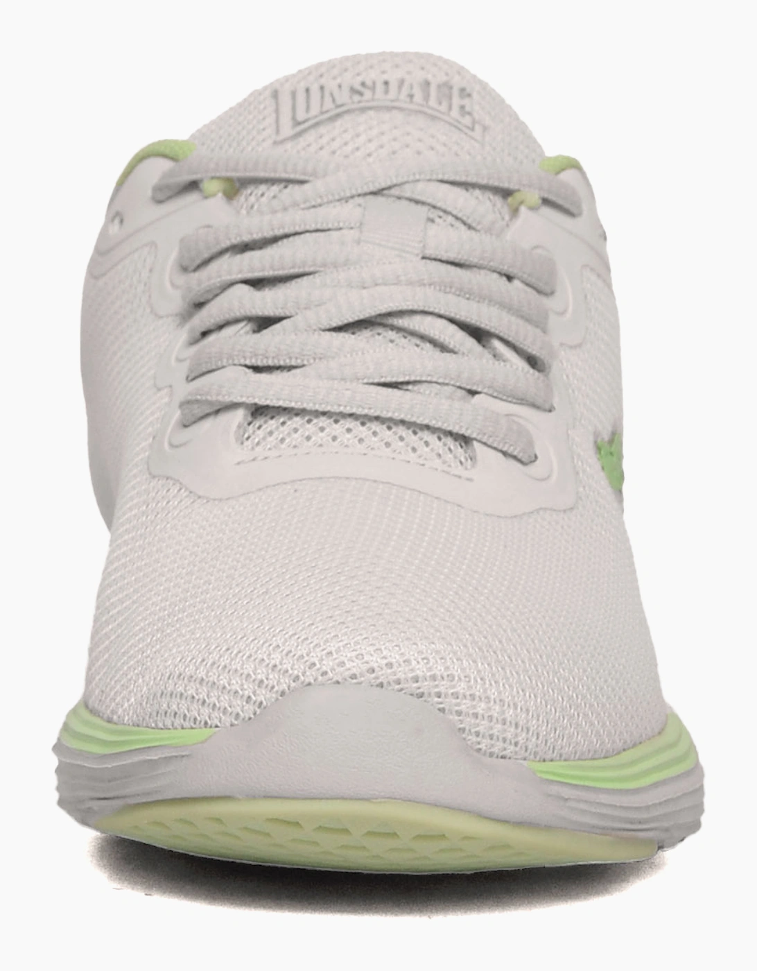 Lonsdale Stamford Womens Trainers Light Grey / White / Apple