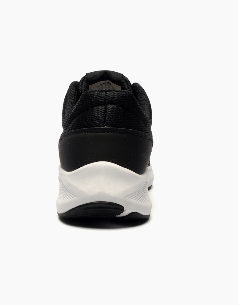 Lonsdale Hartley Mens Trainers Black / Red / White
