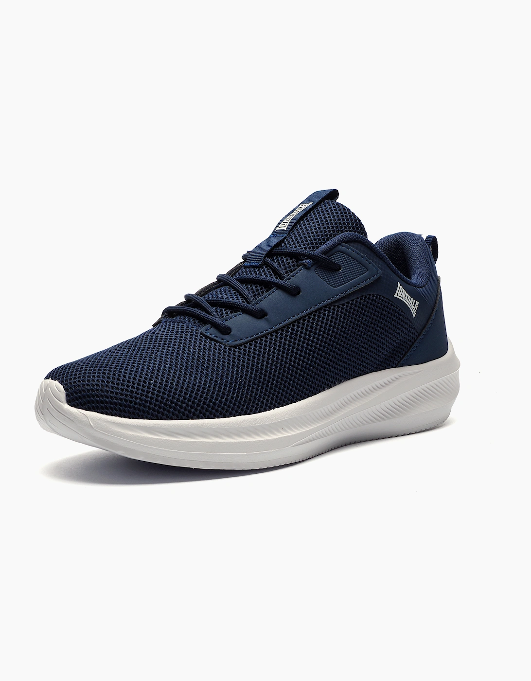 select... Lonsdale Bowside Mens Trainers Navy / White
