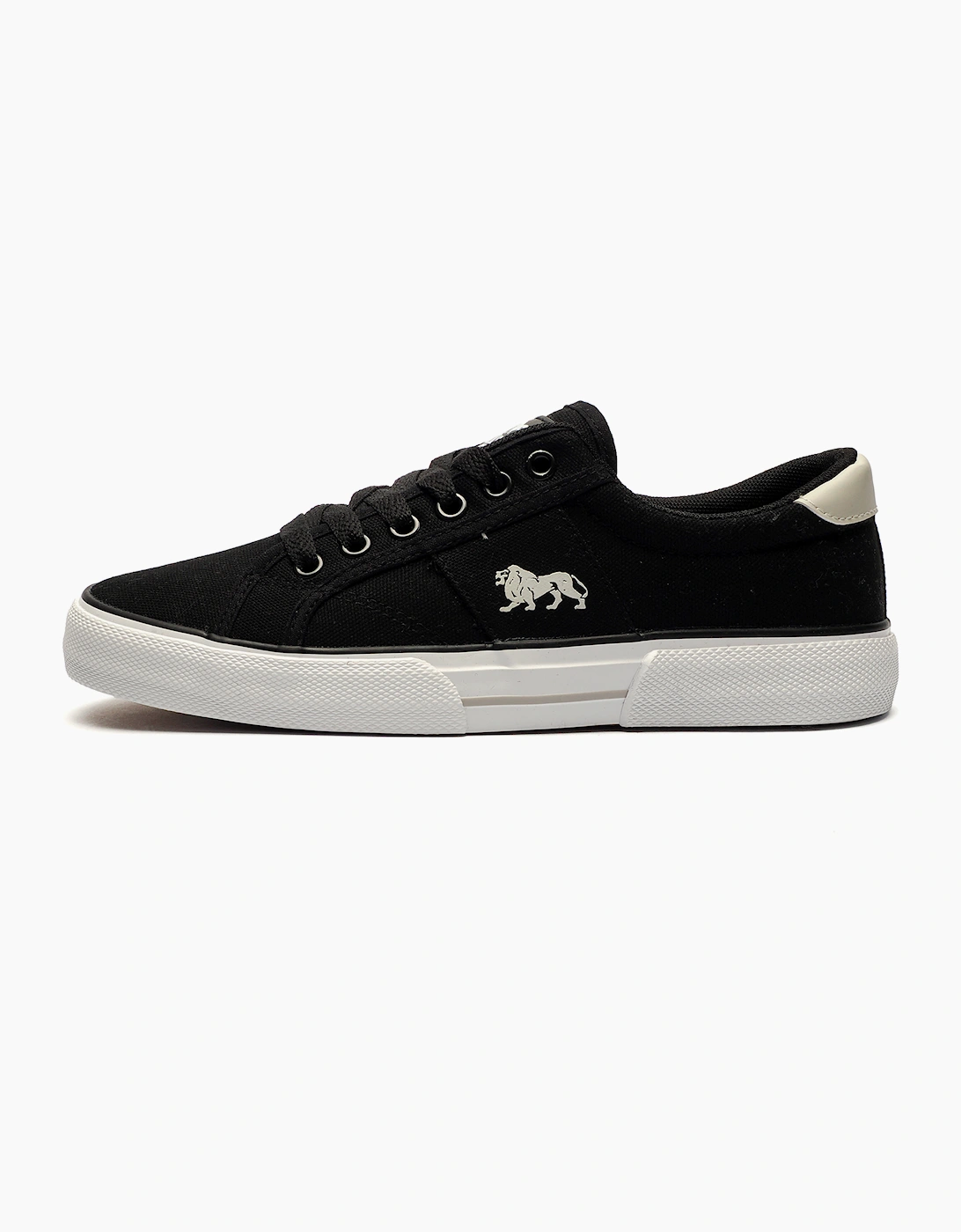 Lonsdale Stanwick Mens Trainers Black / White / Grey