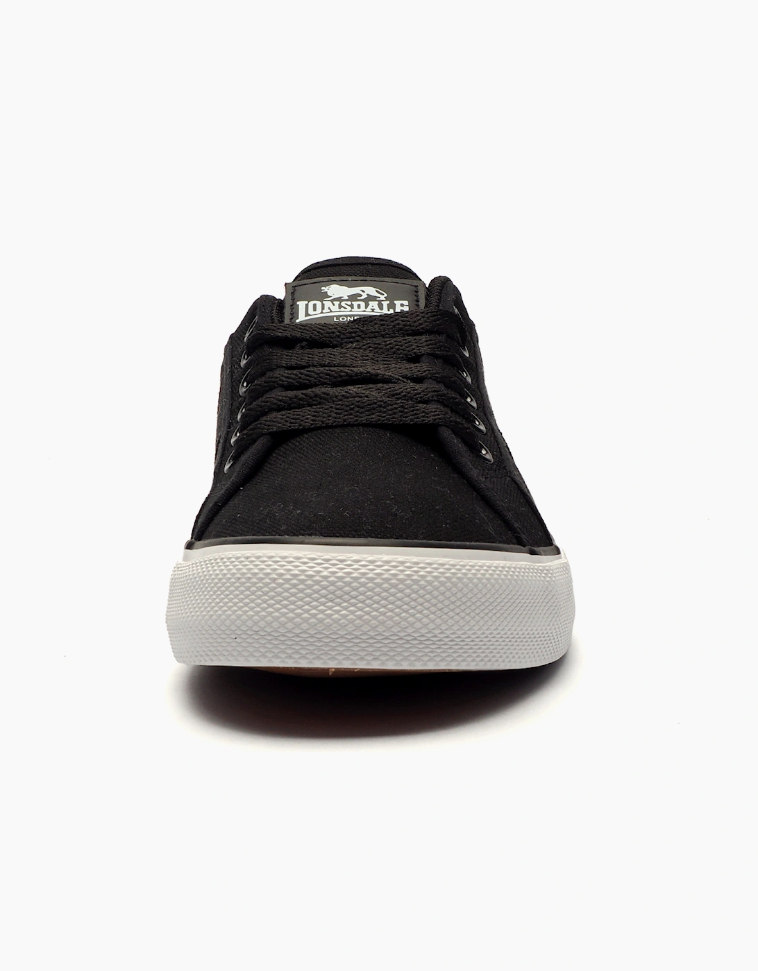 Lonsdale Stanwick Mens Trainers Black / White / Grey