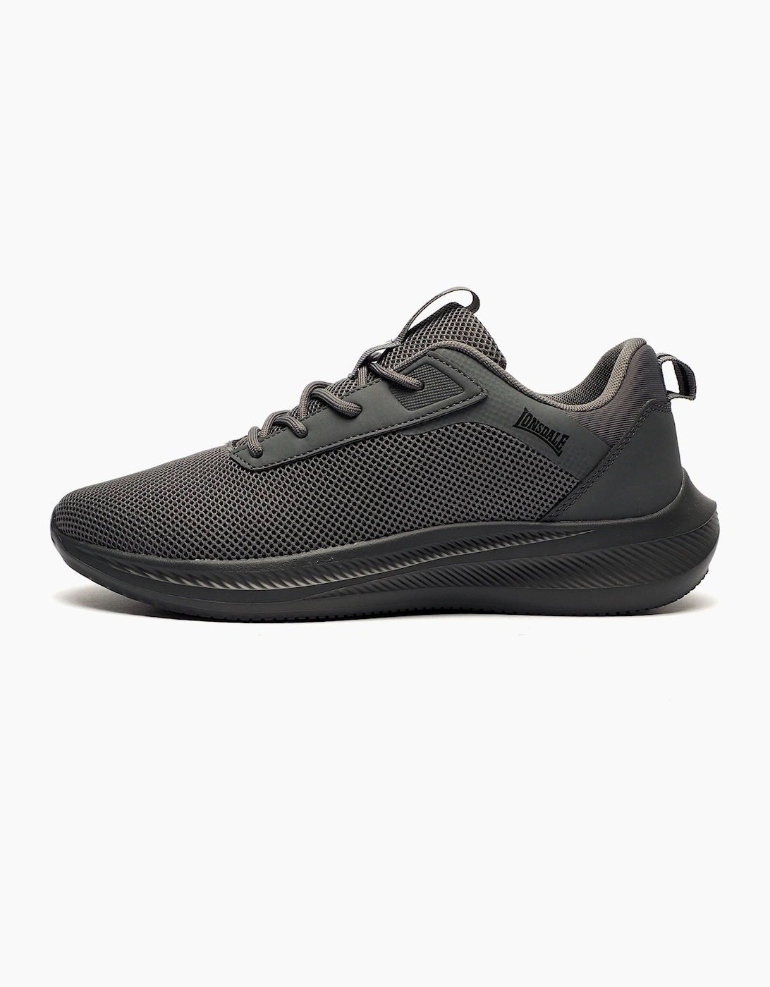 select... Lonsdale Bowside Mens Trainers Grey / Uni
