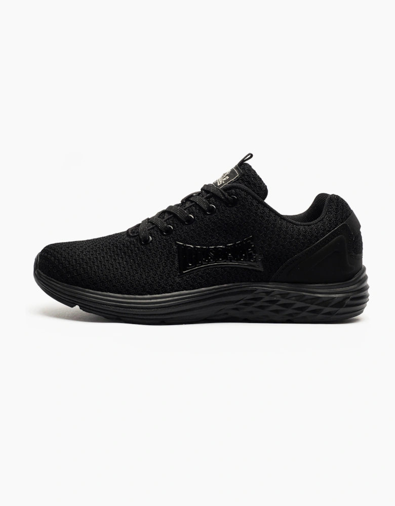 Lonsdale Silwick Blackout Mens Trainers Black Uni