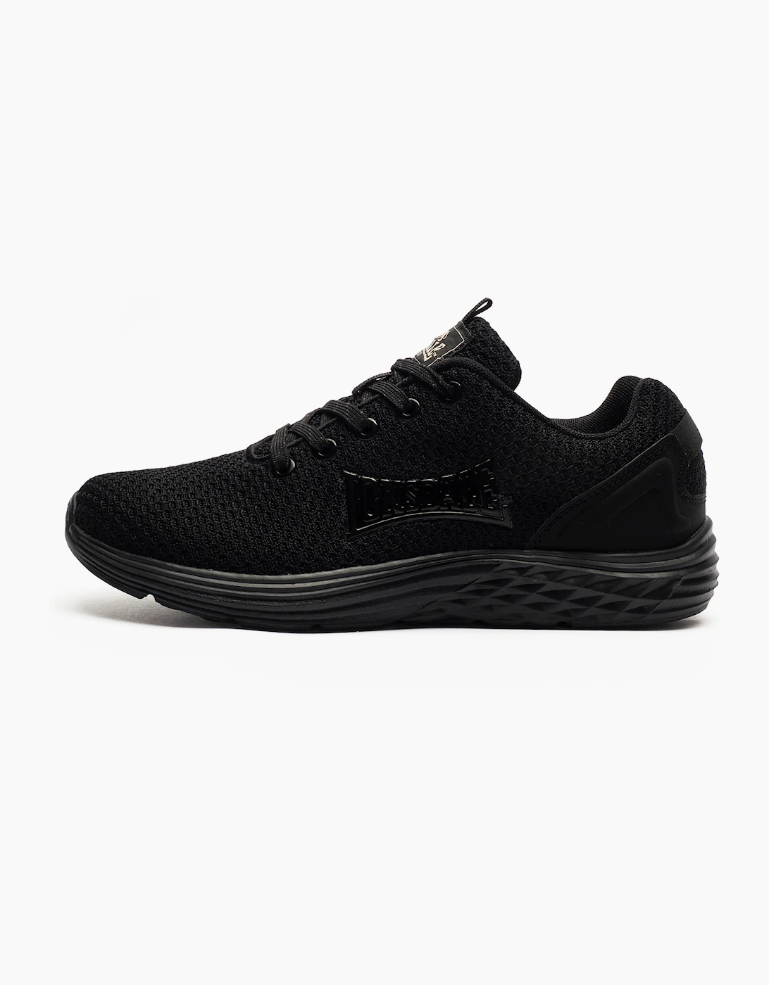 Lonsdale Silwick Blackout Mens Trainers Black Uni