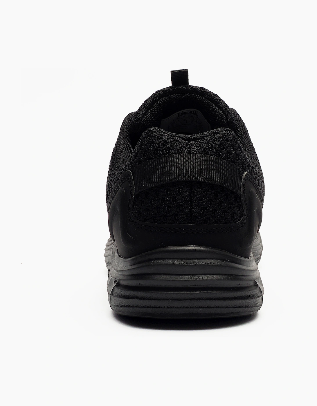 Lonsdale Silwick Blackout Mens Trainers Black Uni