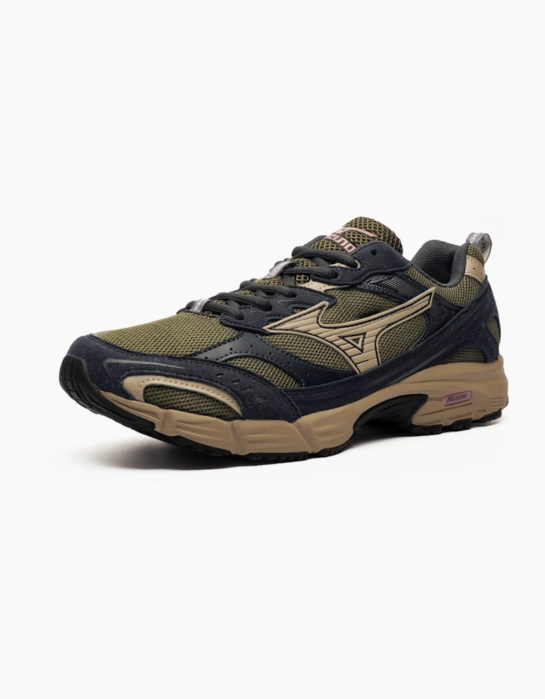 Mizuno MXR Mens Trainers Navy / Khaki