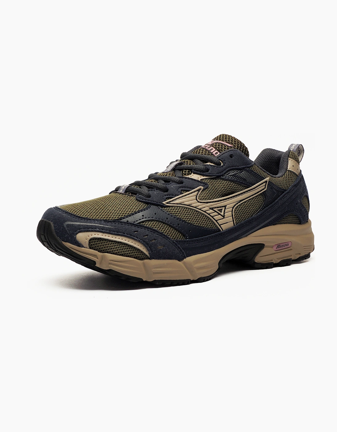 Mizuno MXR Mens Trainers Navy / Khaki