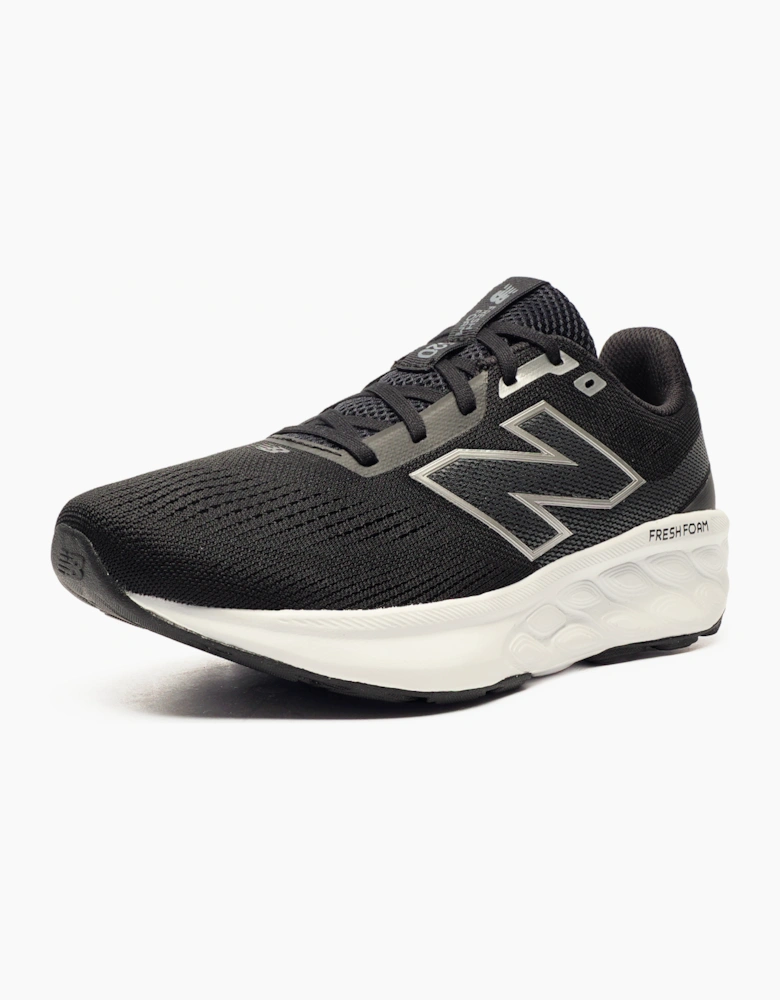 New Balance Fresh Foam 520v9 Mens Wide Fit Running Shoes Black / White / Silver