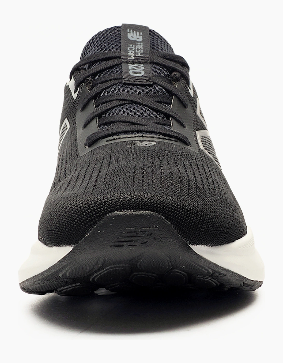 New Balance Fresh Foam 520v9 Mens Wide Fit Running Shoes Black / White / Silver