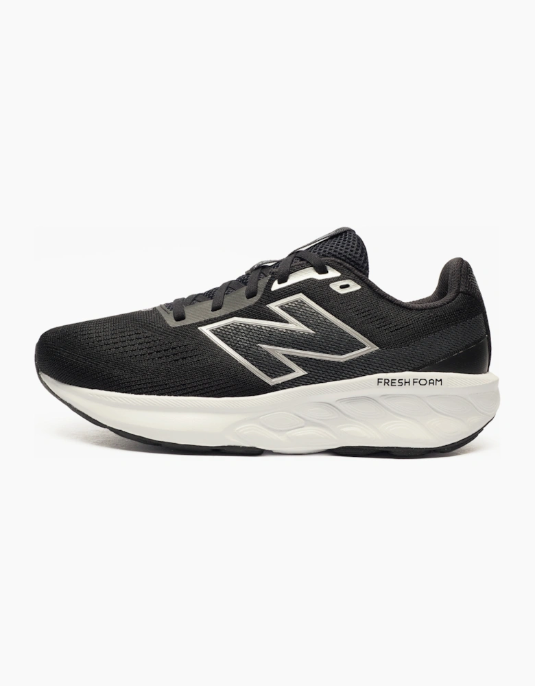 New Balance Fresh Foam 520v9 Mens Wide Fit Running Shoes Black / White / Silver