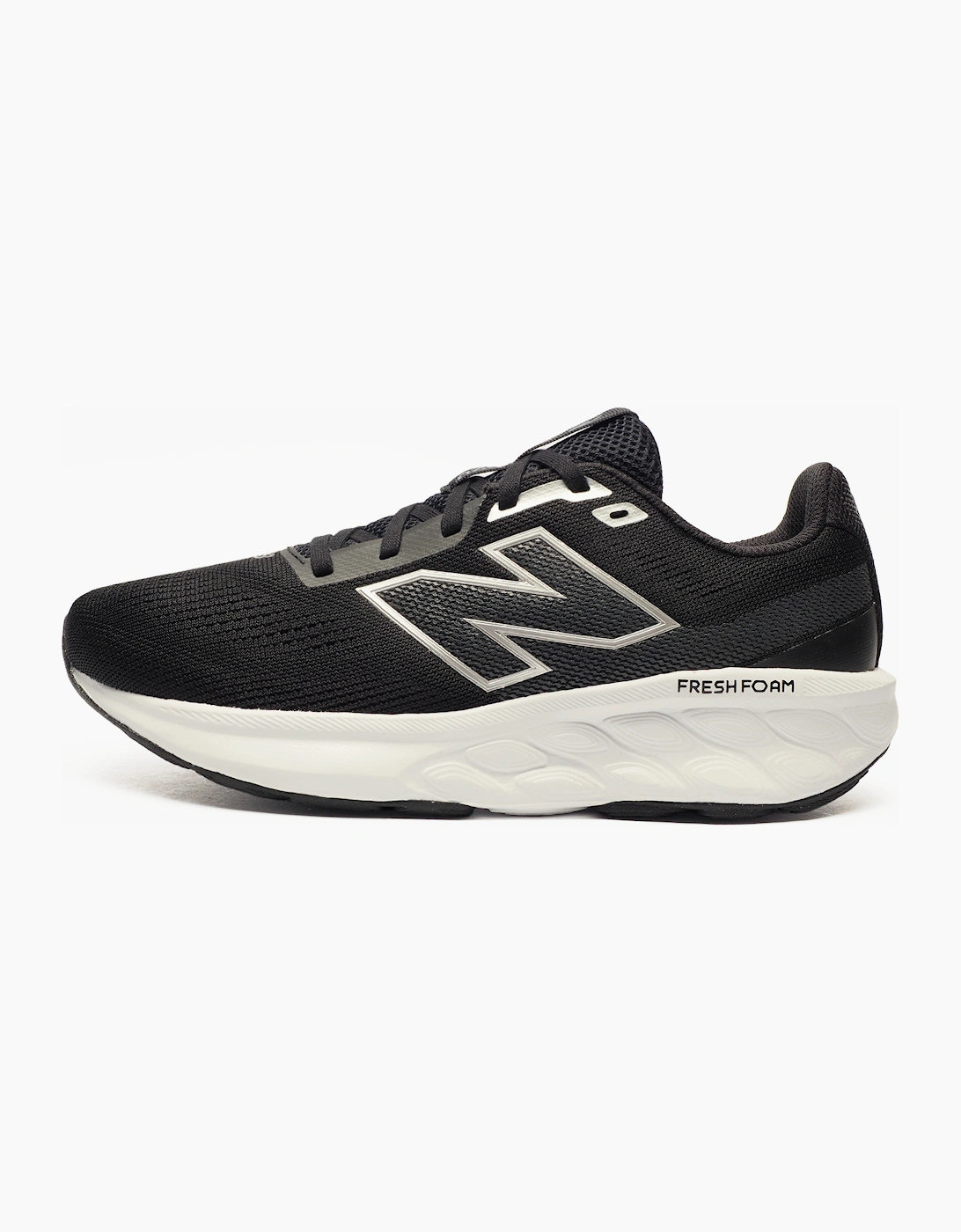 New Balance Fresh Foam 520v9 Mens Wide Fit Running Shoes Black / White / Silver