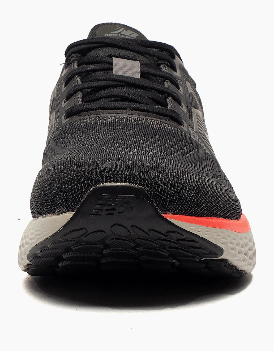 New Balance Fresh Foam X Evoz v4 Mens Wide Fit Running Shoes Black / Castle Rock / Urgent Red