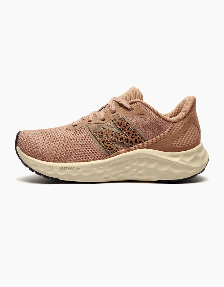 New Balance Fresh Foam Arishi v4 Womens Running Shoes Flat Taupe / Black Cement
