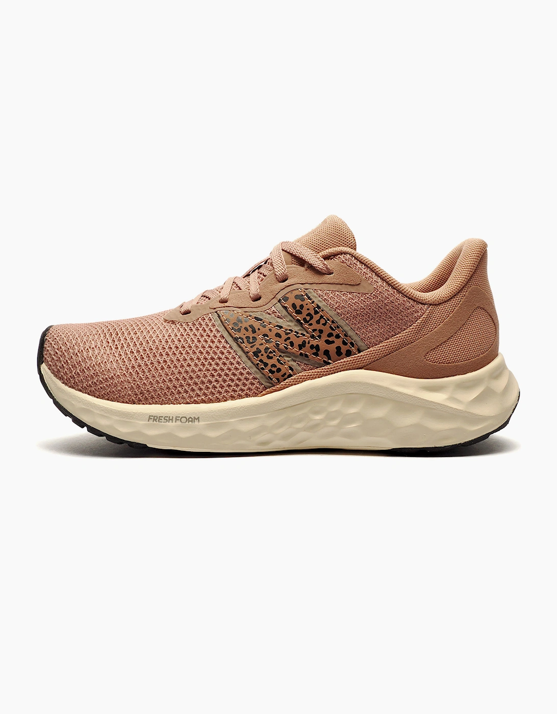 New Balance Fresh Foam Arishi v4 Womens Running Shoes Flat Taupe / Black Cement