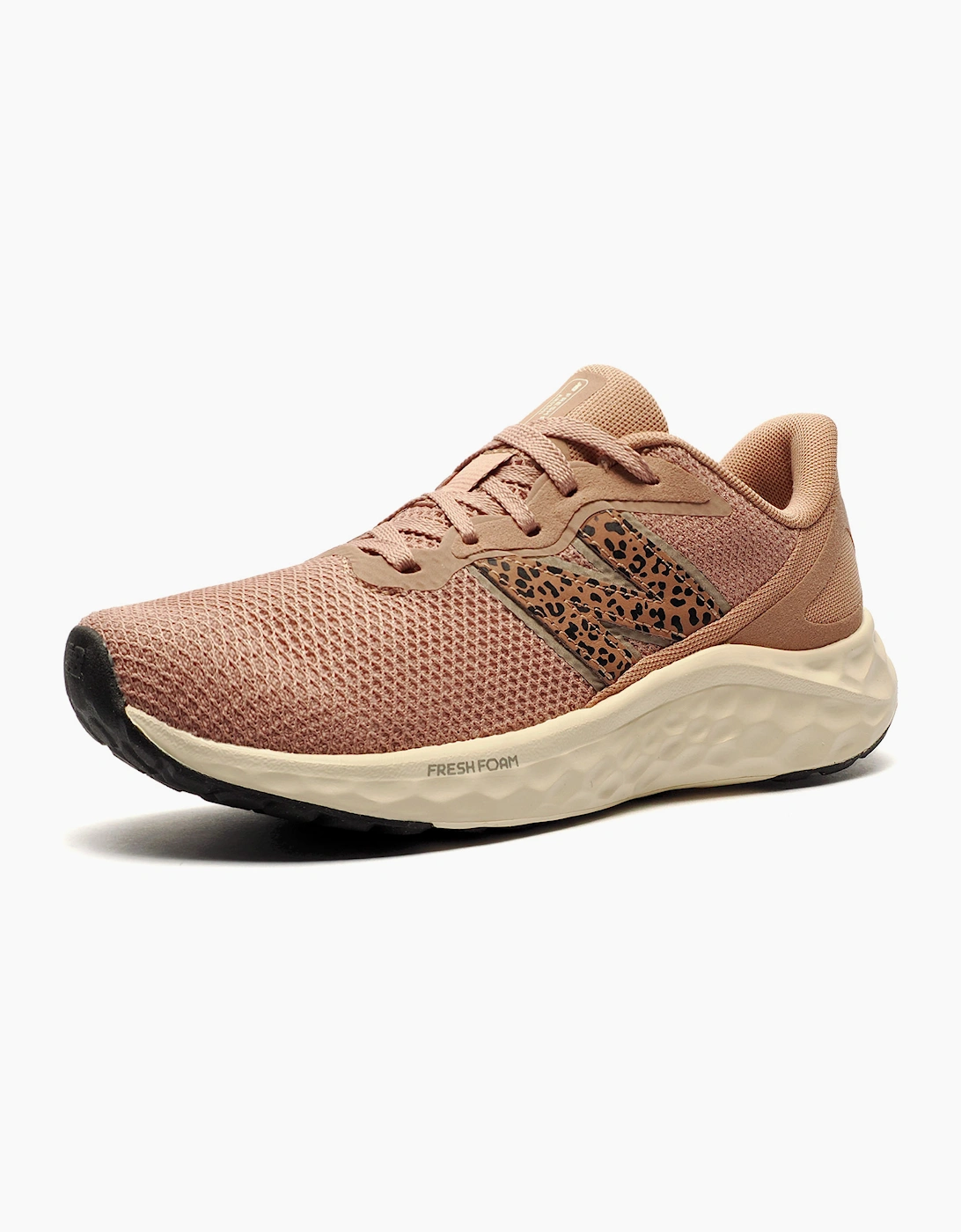 New Balance Fresh Foam Arishi v4 Womens Running Shoes Flat Taupe / Black Cement