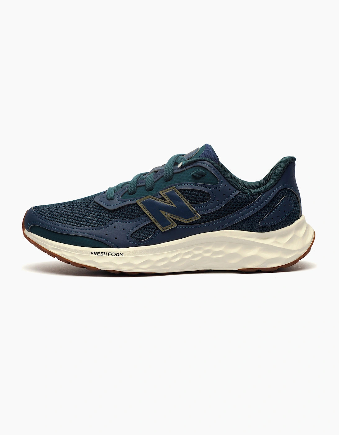 New Balance Fresh Foam Arishi v4 Tiralux Mens Running Shoes Navy / Medusa Green / Wakame