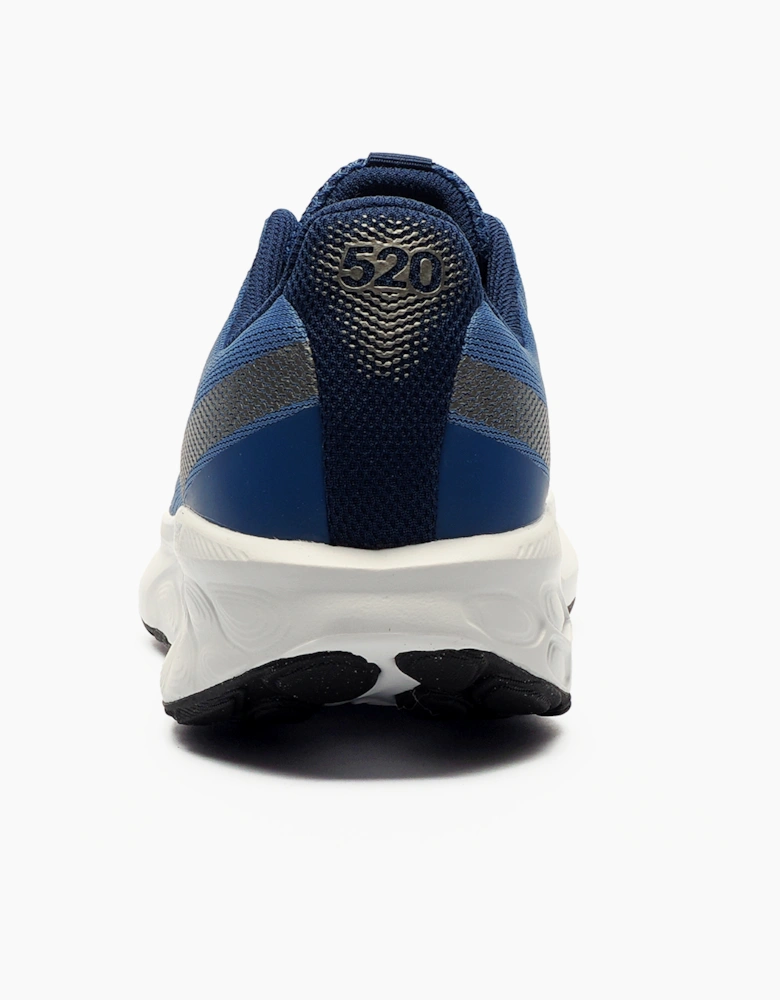 New Balance 520v9 Fresh Foam Mens Running Shoes (Wide Fit) Blue