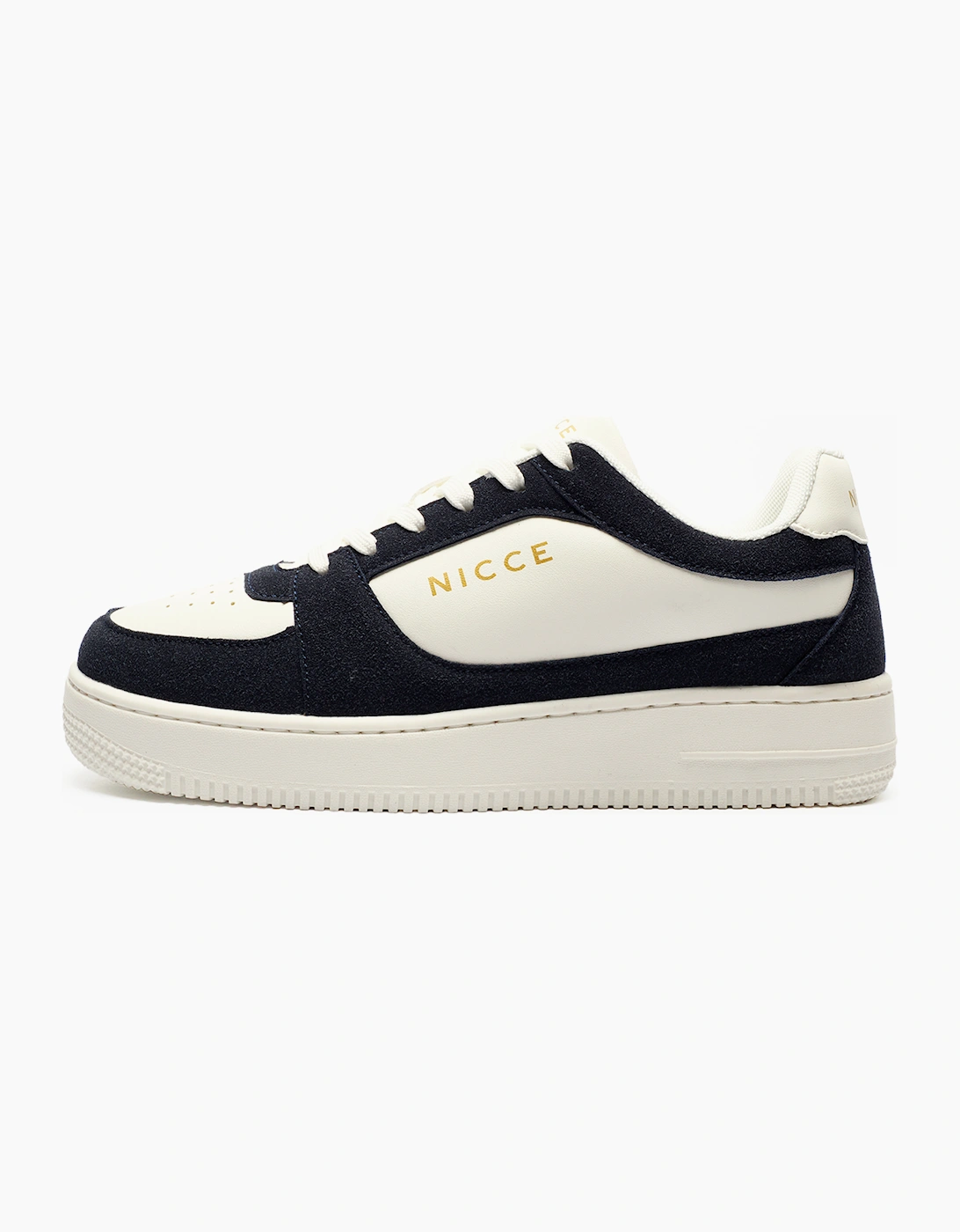 Nicce Parati Mens Trainers White / Navy
