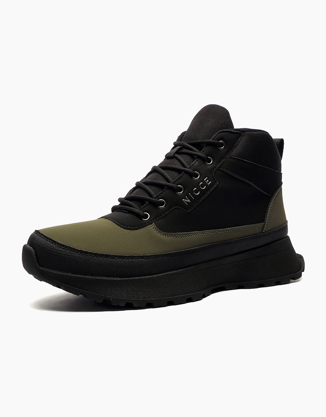 Nicce Kopolo The Ultimate Mens Boots Black / Khaki