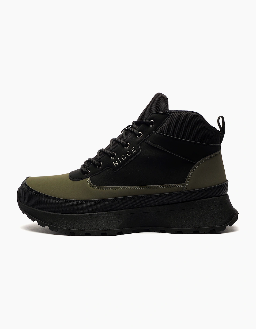Nicce Kopolo The Ultimate Mens Boots Black / Khaki