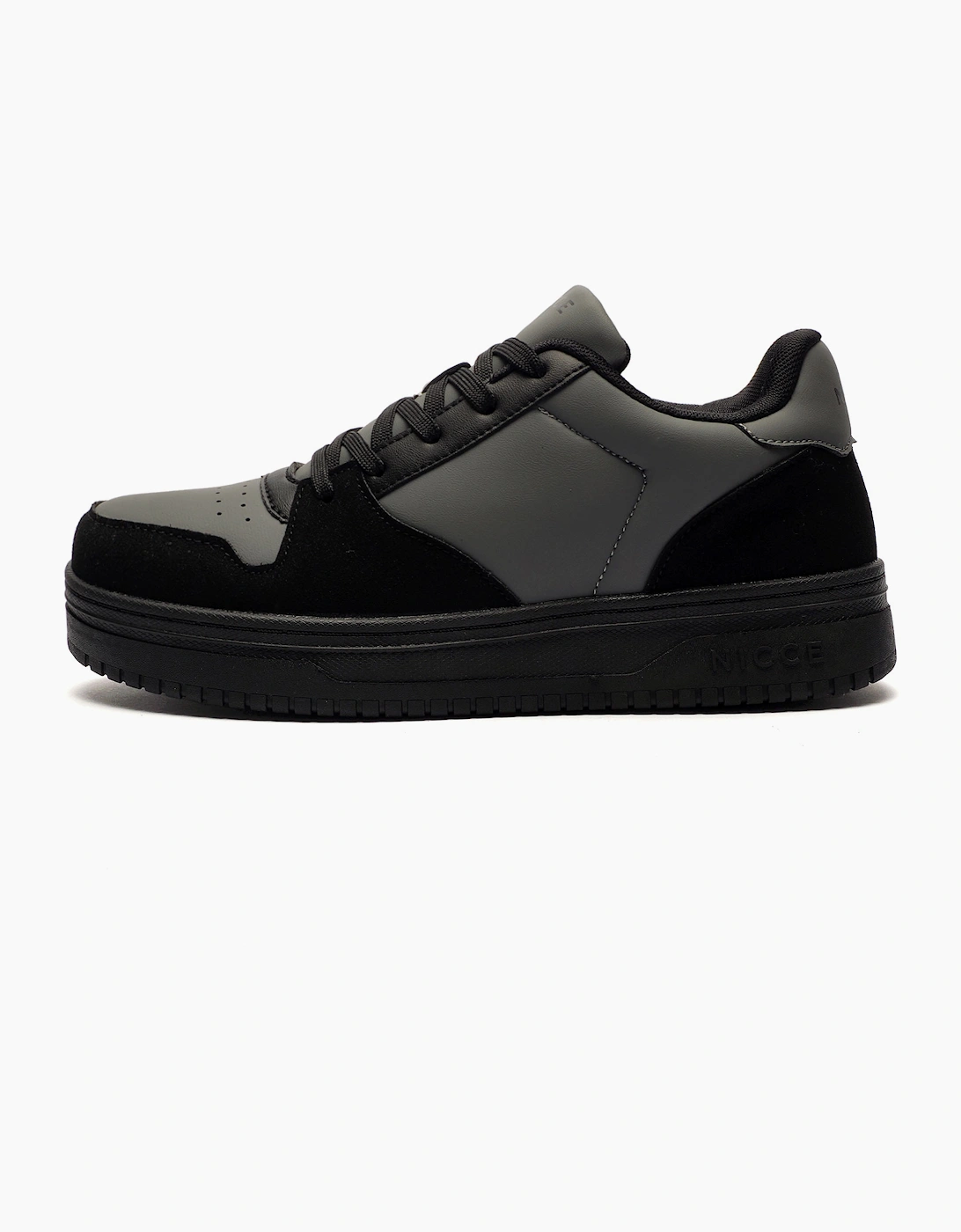 Nicce Bassaro Mens Trainers Black / Grey