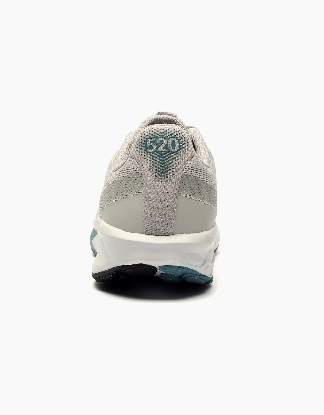 New Balance Fresh Foam 520v9 Mens Wide Fit Running Shoes Light Grey / White / Teal