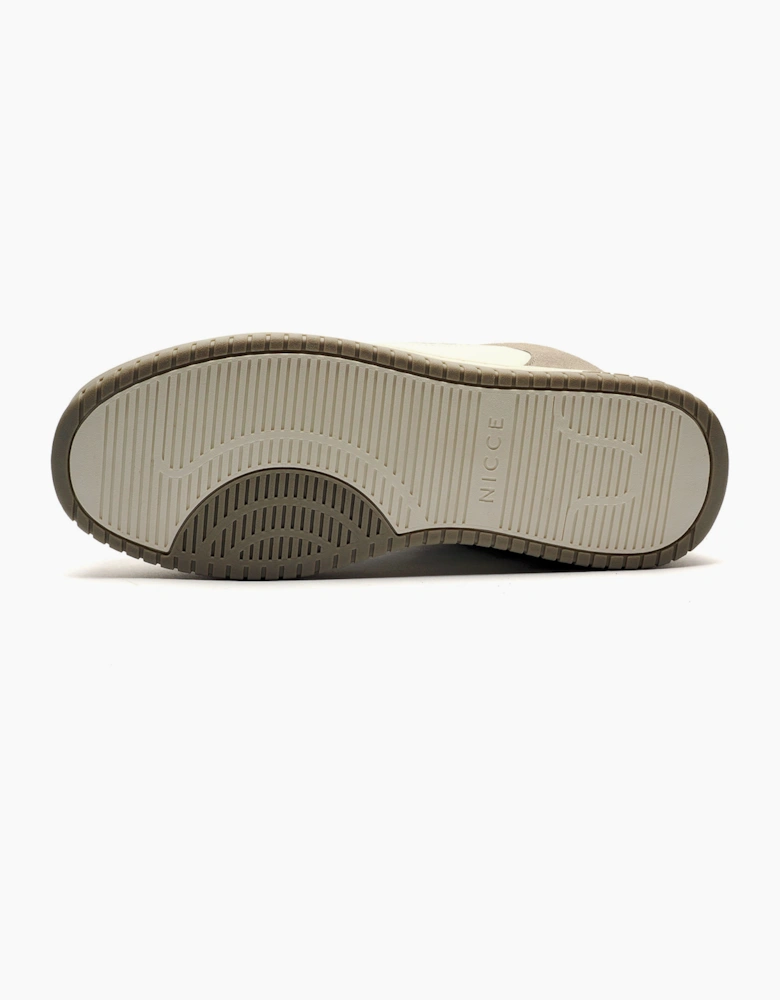 Nicce Esseli Mens Trainers White / Grey Taupe