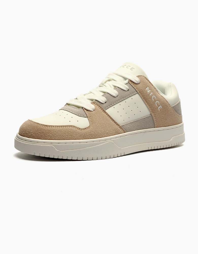 Nicce Tagora Mens Trainers White/ Beige / Grey
