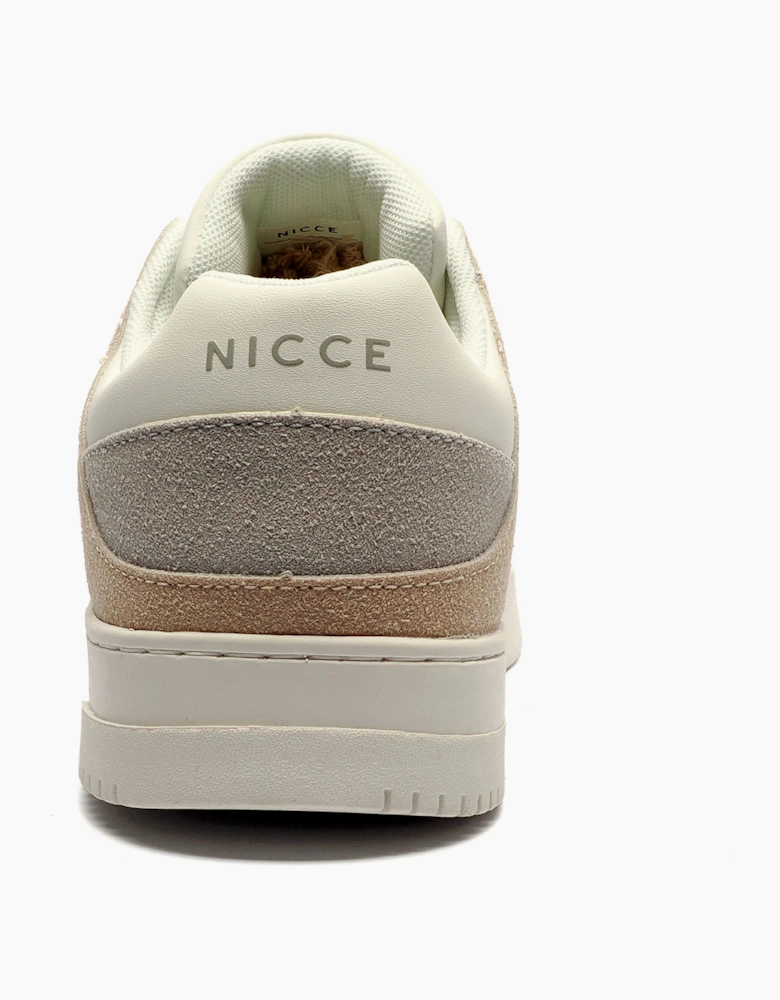 Nicce Tagora Mens Trainers White/ Beige / Grey