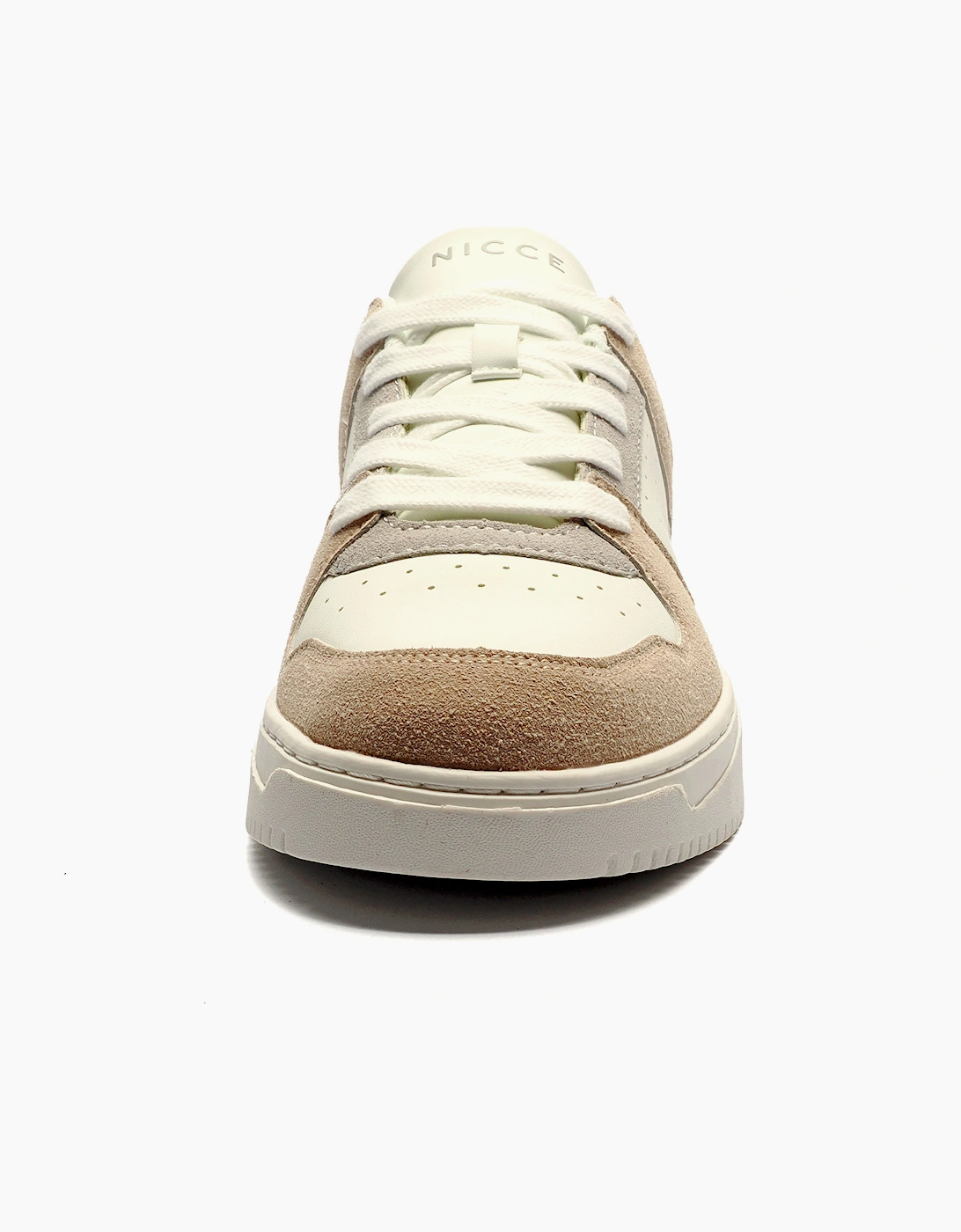 Nicce Tagora Mens Trainers White/ Beige / Grey