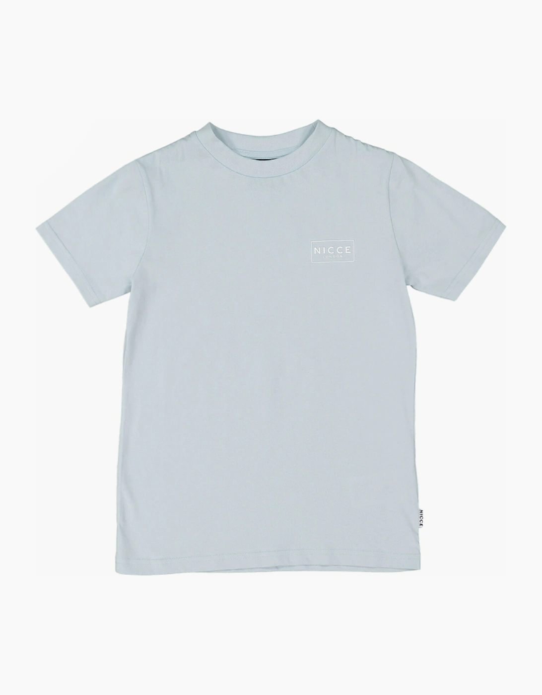 Nicce Franzo London Mens T-Shirt Blue Aura