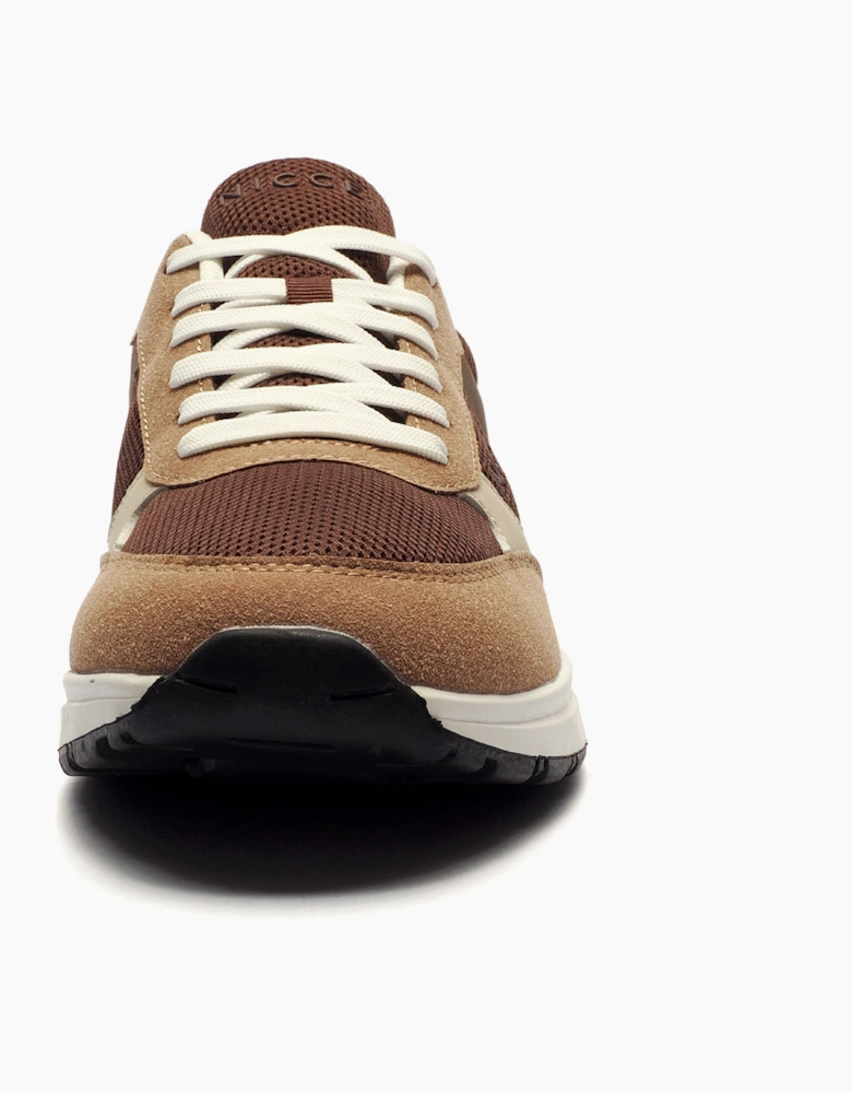Nicce Varyan Mens Trainers Brown / Beige