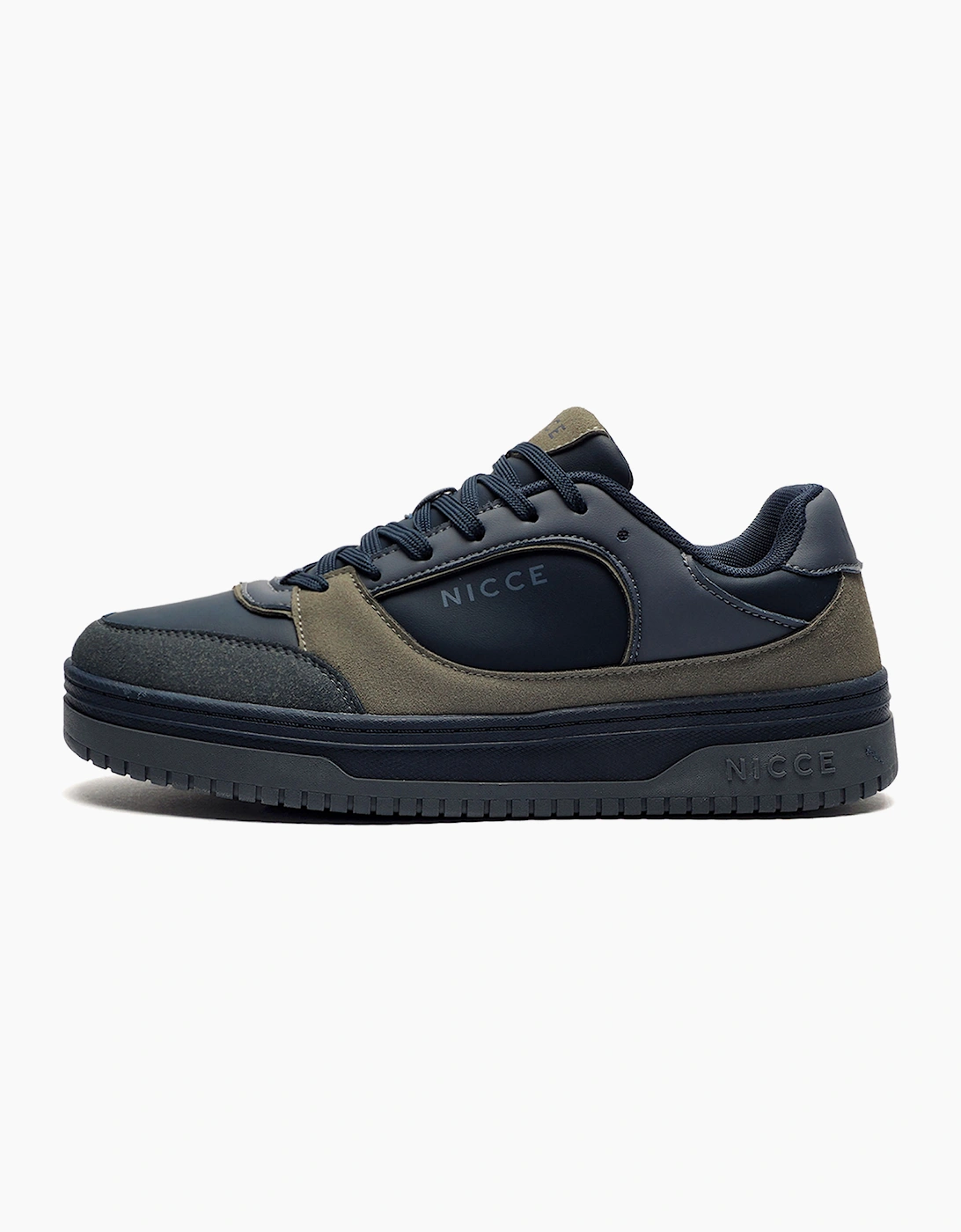 Nicce Nestio Mens Trainers Navy / Grey