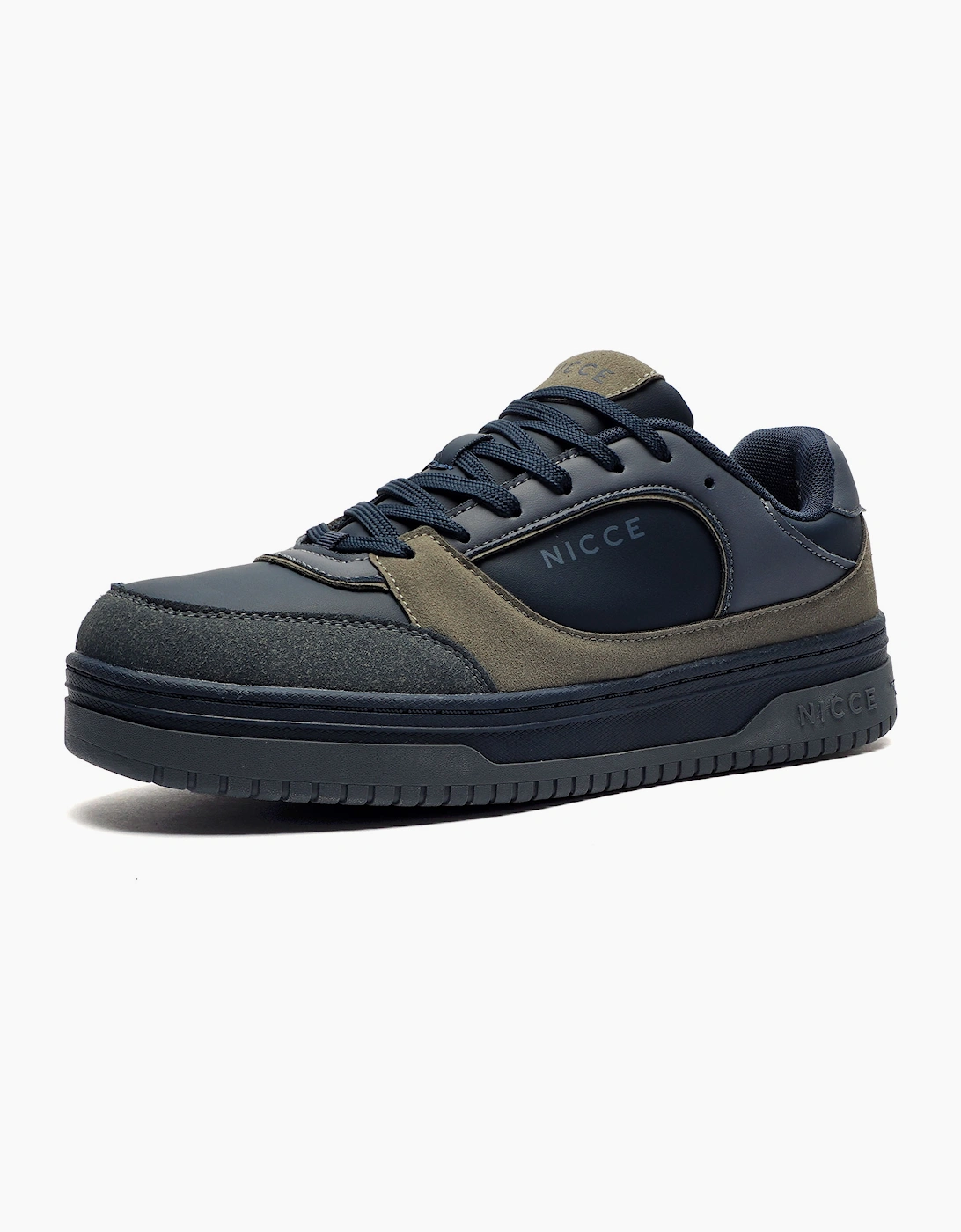 Nicce Nestio Mens Trainers Navy / Grey