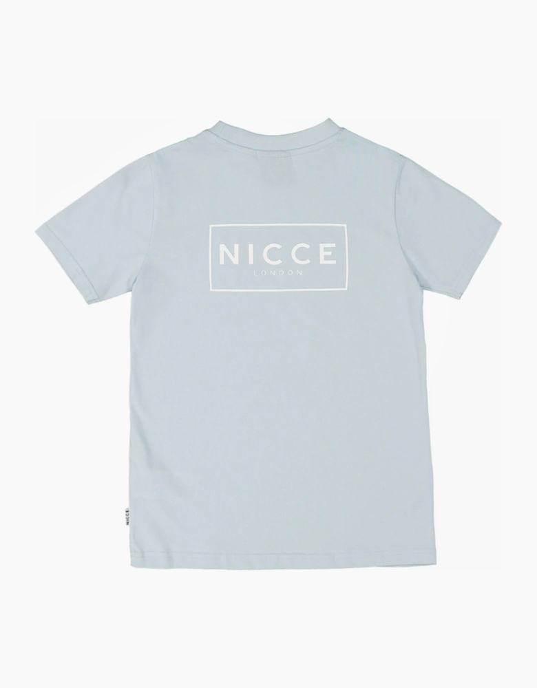 Nicce Franzo London Mens T-Shirt Blue Aura