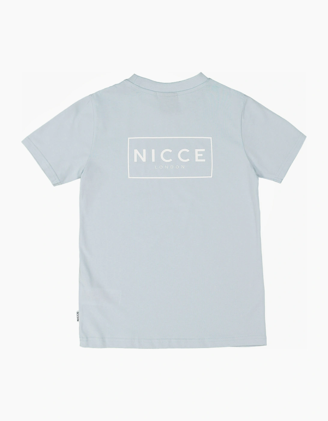Nicce Franzo London Mens T-Shirt Blue Aura