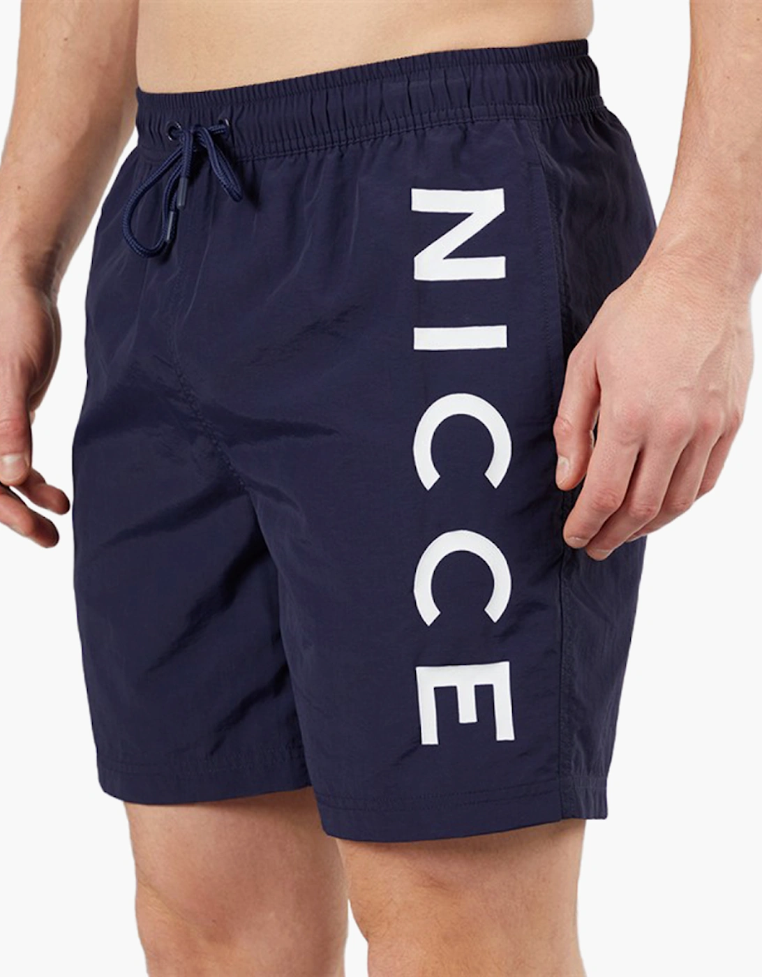 Nicce Bonham Mens Swim Shorts Navy