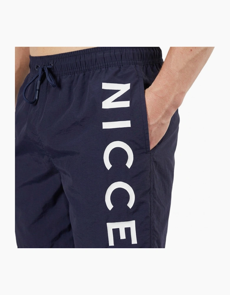 Nicce Bonham Mens Swim Shorts Navy
