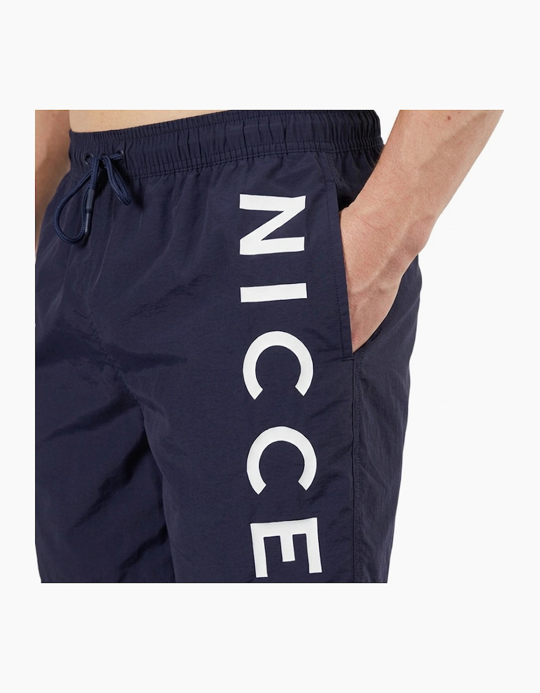 Nicce Bonham Mens Swim Shorts Navy