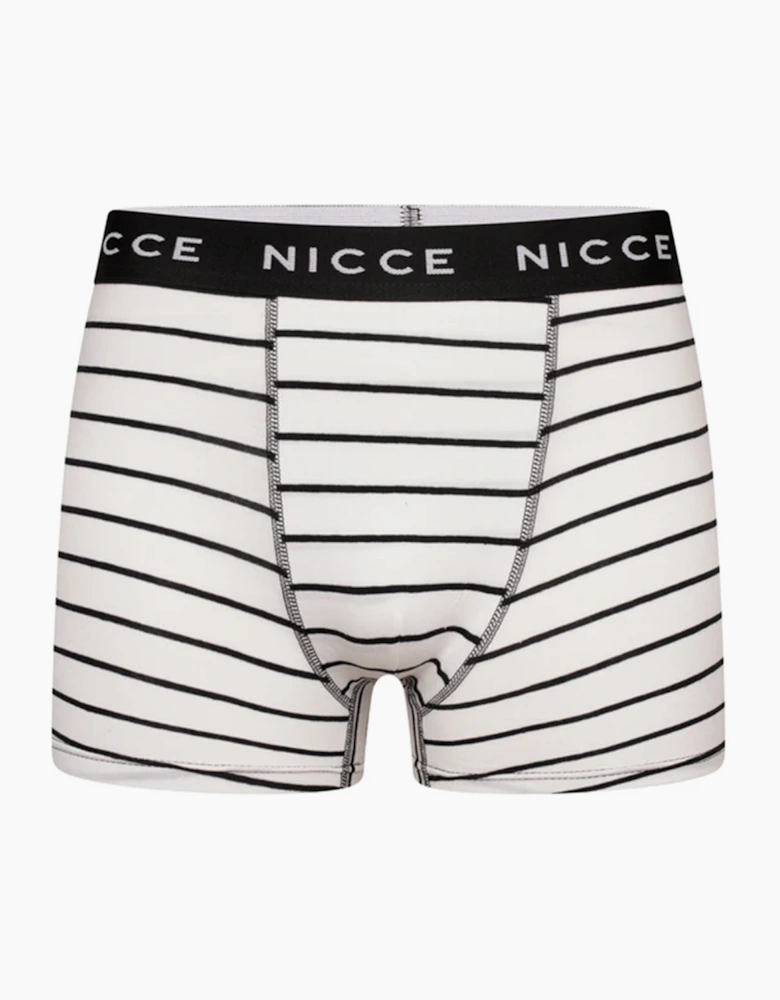 Nicce Becker 7pk Mens Boxer Short Black / White / Grey