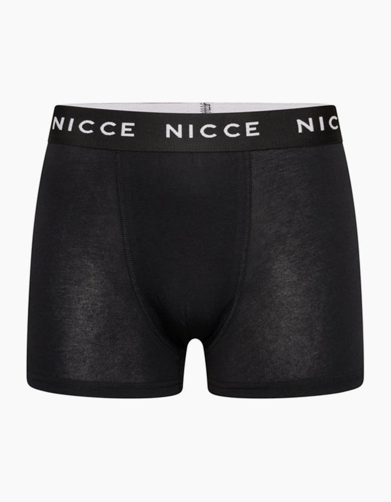 Nicce Becker 7pk Mens Boxer Short Black / White / Grey
