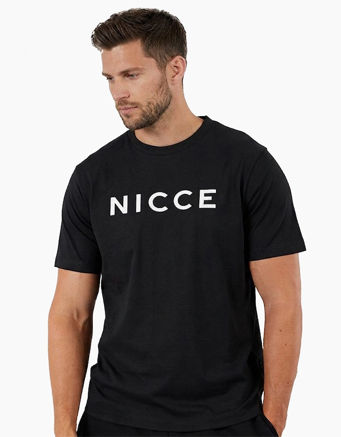 Nicce Denno Mens T-Shirt Black / White