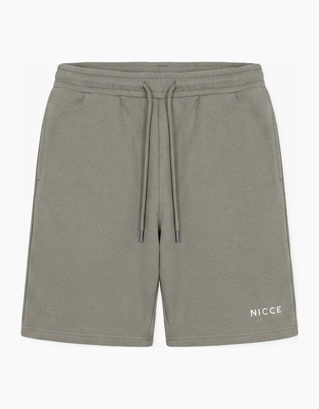 Nicce Avensi Mens Sweat Shorts Circular Grey